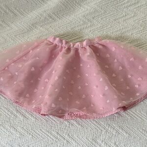 ❤️SOLD❤️Janie and Jack Pink Heart Skirt